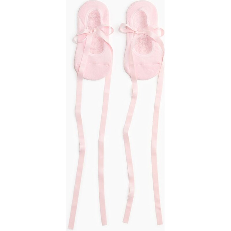 H&M - Baletní ponožky - Světle Růžová