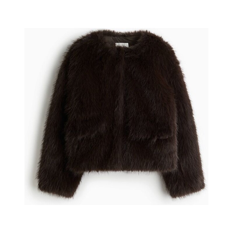 H&M - Bunda - hnědá 108637860