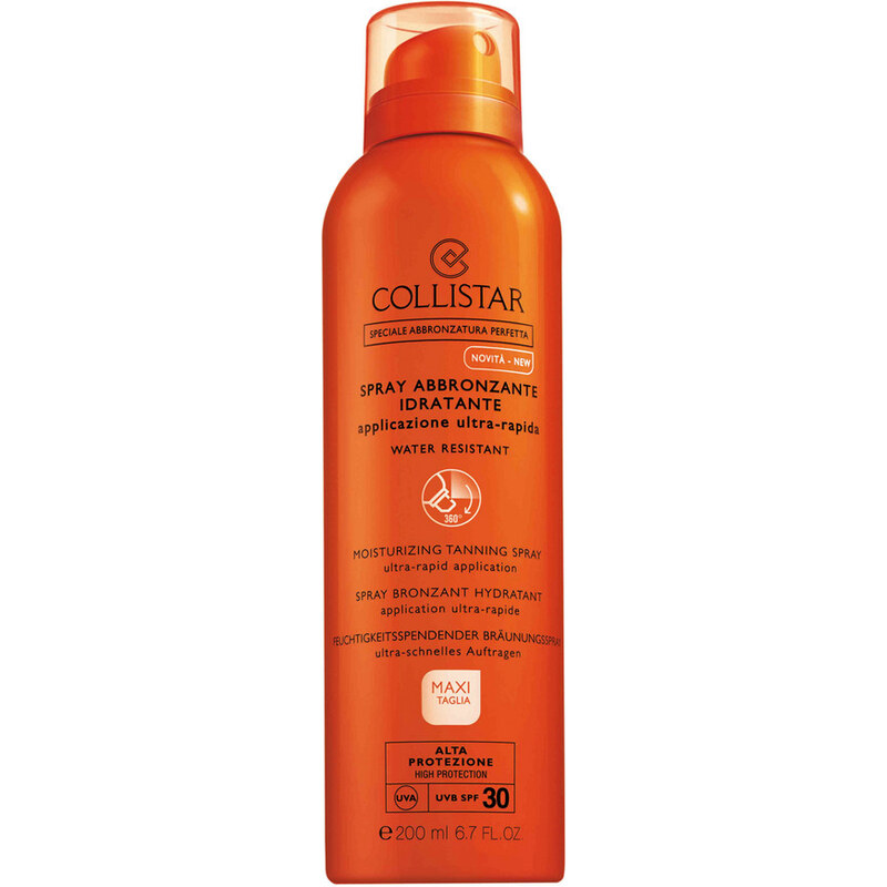 Collistar Colliksar Moiksurizing Tanning Spray SPF 30 Opalovací sprej 200 ml