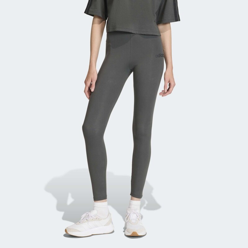 adidas Performance adidas Essentials LINEAR COTTON Leggings Dark