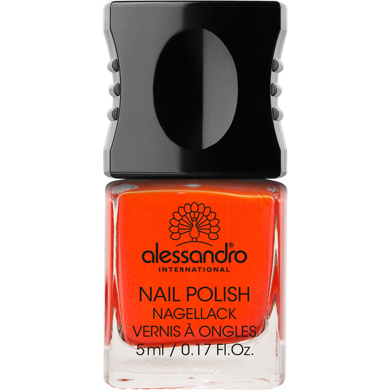 Alessandro 14 - Orange Red Hot & Soft Brown Lak na nehty 10 ml