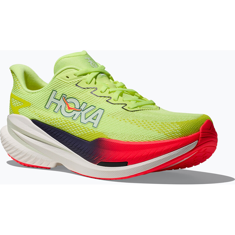 Pánské běžecké boty Hoka Mach X 3 neon yuzu/squid ink