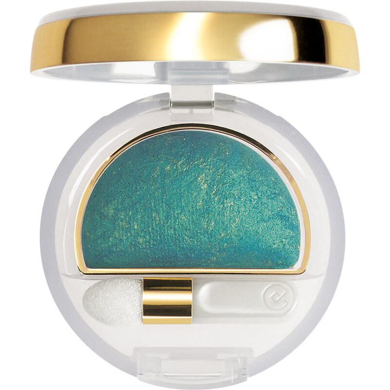 Collistar Colliksar Č. 14 Golden Turquoise Double Effect Eye Shadow Wet&Dry Oční ksíny 2 g