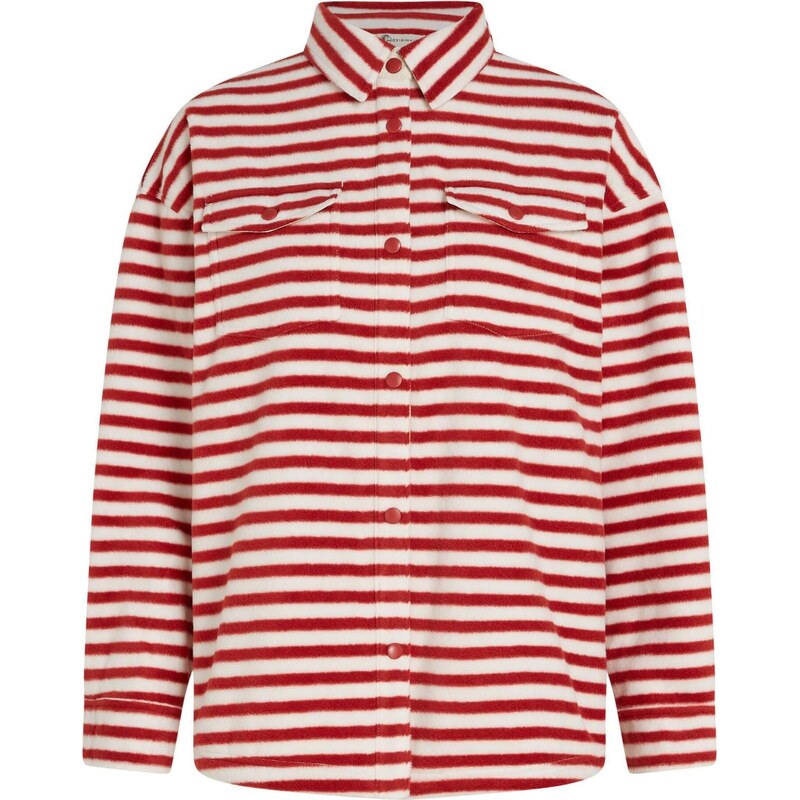 ONEILL Fleecová mikina Originals červená / bílá 113338384