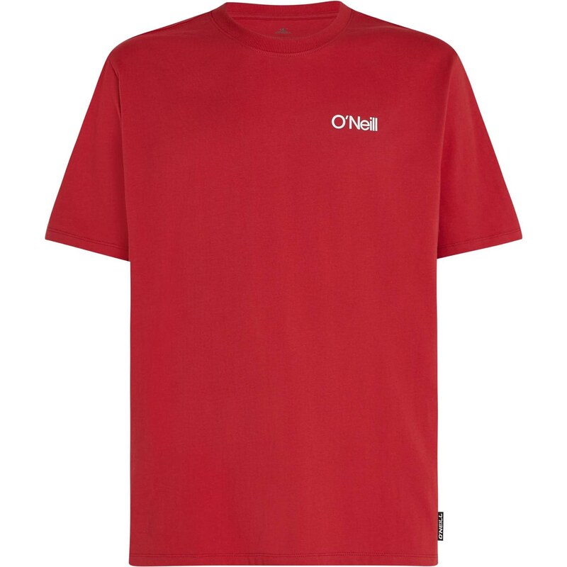 ONEILL Funkční tričko červená / bílá 113338431