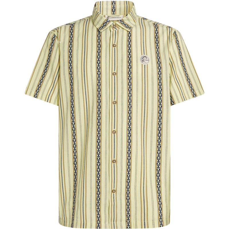 ONEILL Košile Originals Jacquard světle žlutá / limetková 113338463