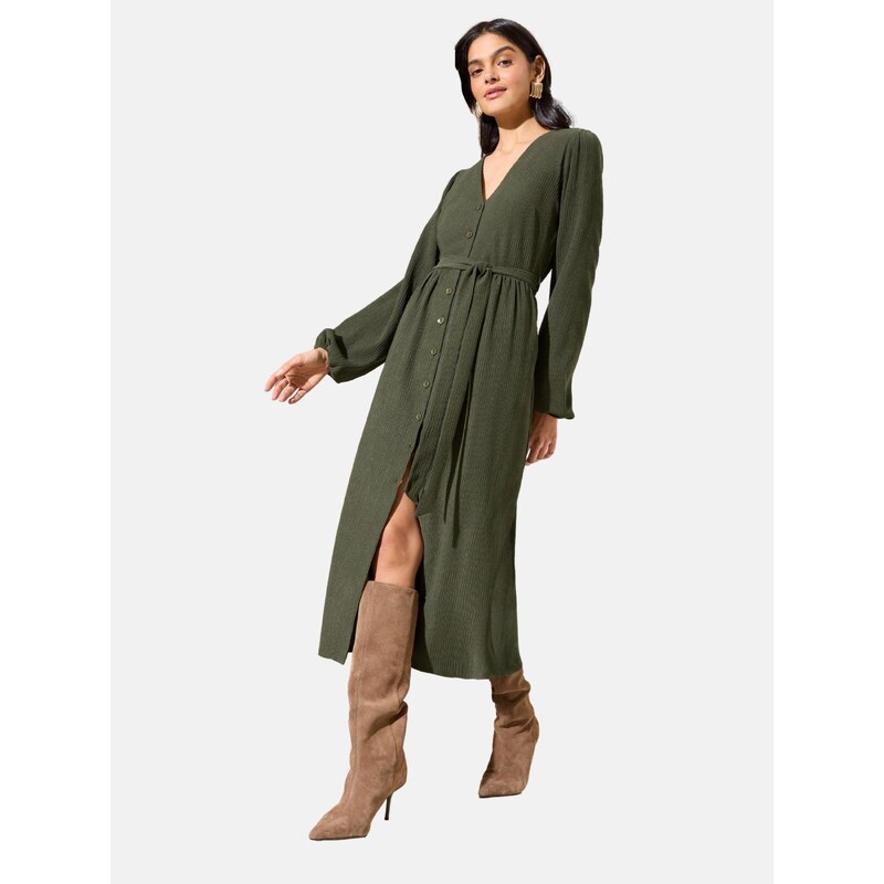 Friends Like These Šaty khaki 113338549