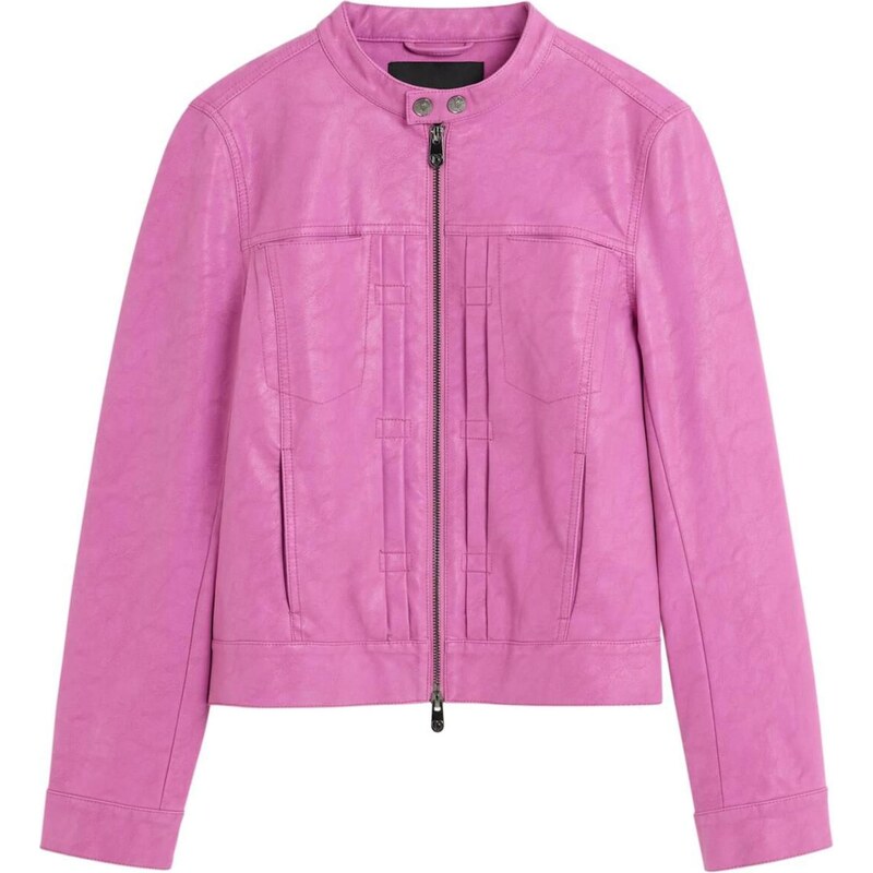 Desigual Přechodná bunda pink