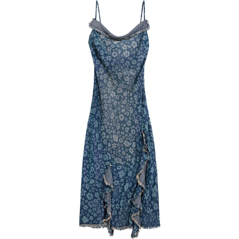Desigual Šaty modrá / bílá 113338862