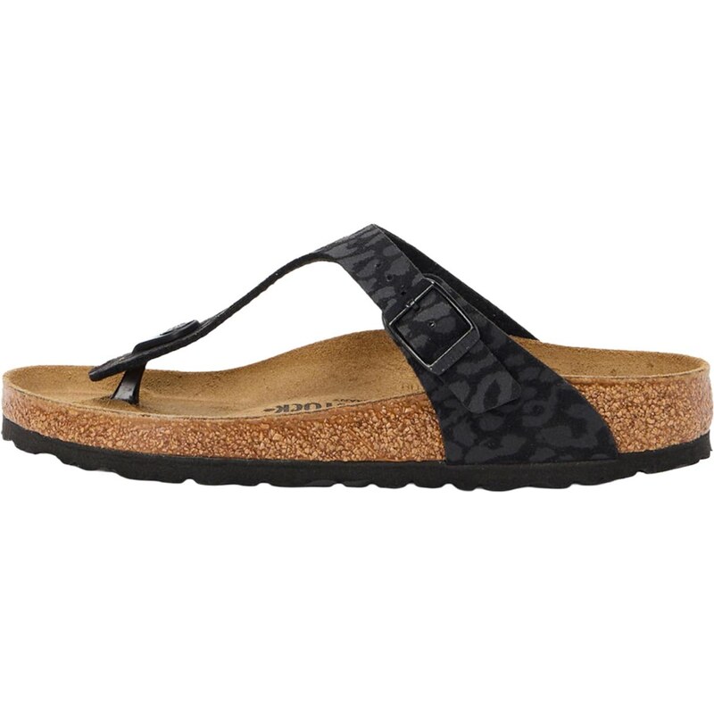 BIRKENSTOCK Žabky Gizeh grafitová / černá