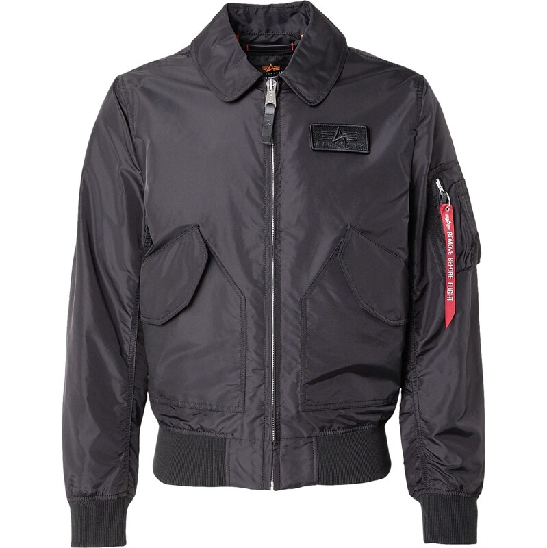 ALPHA INDUSTRIES Přechodná bunda černá