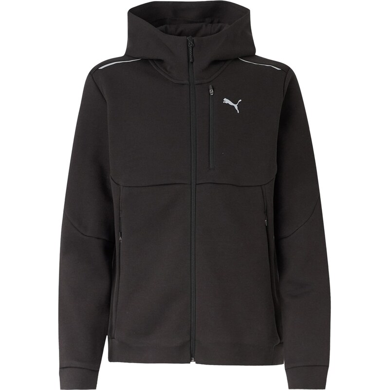 PUMA Sportovní mikina PUMATECH černá