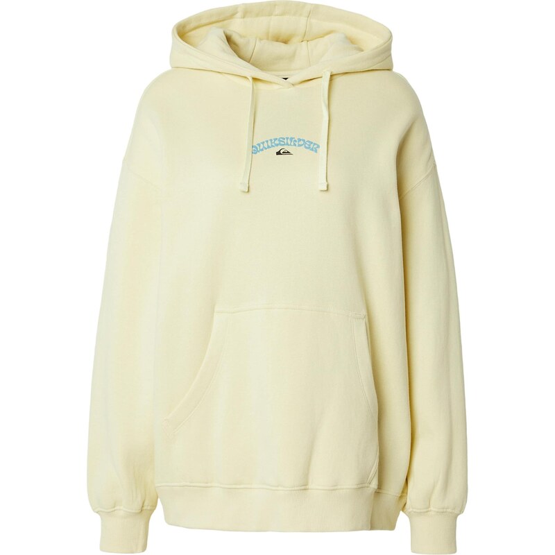 QUIKSILVER Mikina světle žlutá / nefritová / černá