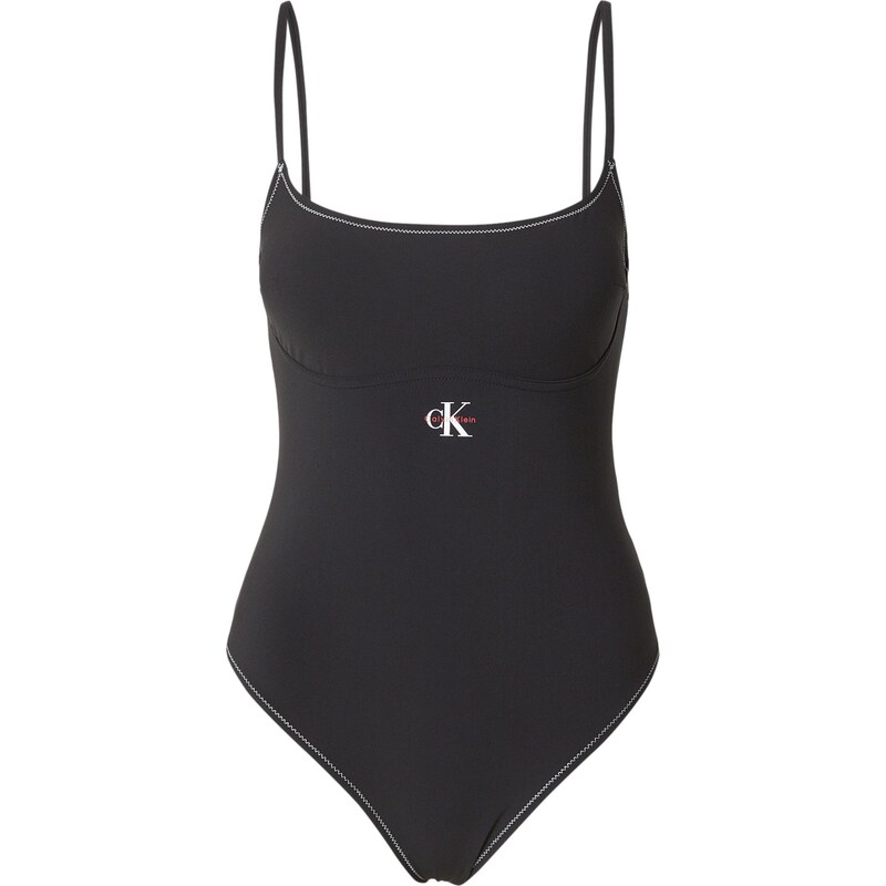 Calvin Klein Swimwear Plavky jasně červená / černá / bílá 113339277