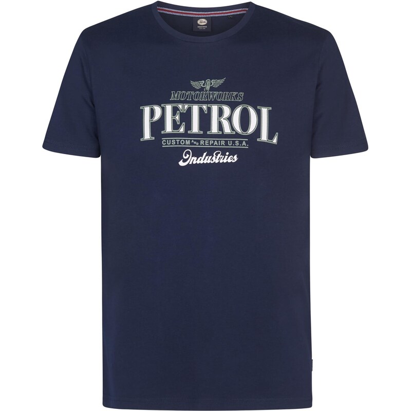 Petrol Industries Tričko marine modrá