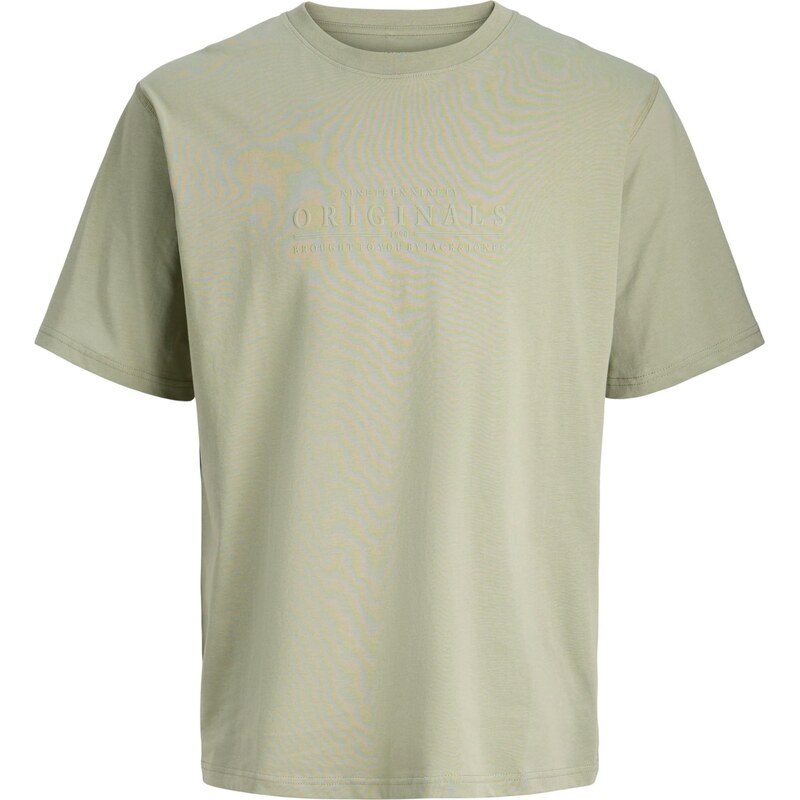 JACK & JONES Tričko JORCATSKILLS pastelově zelená