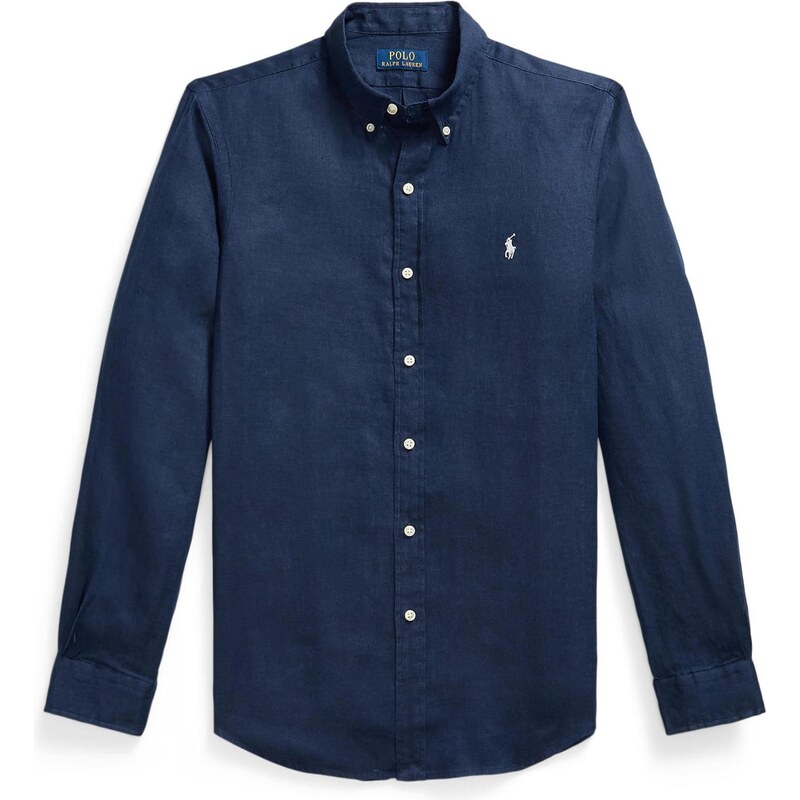 Polo Ralph Lauren Košile marine modrá / bílá