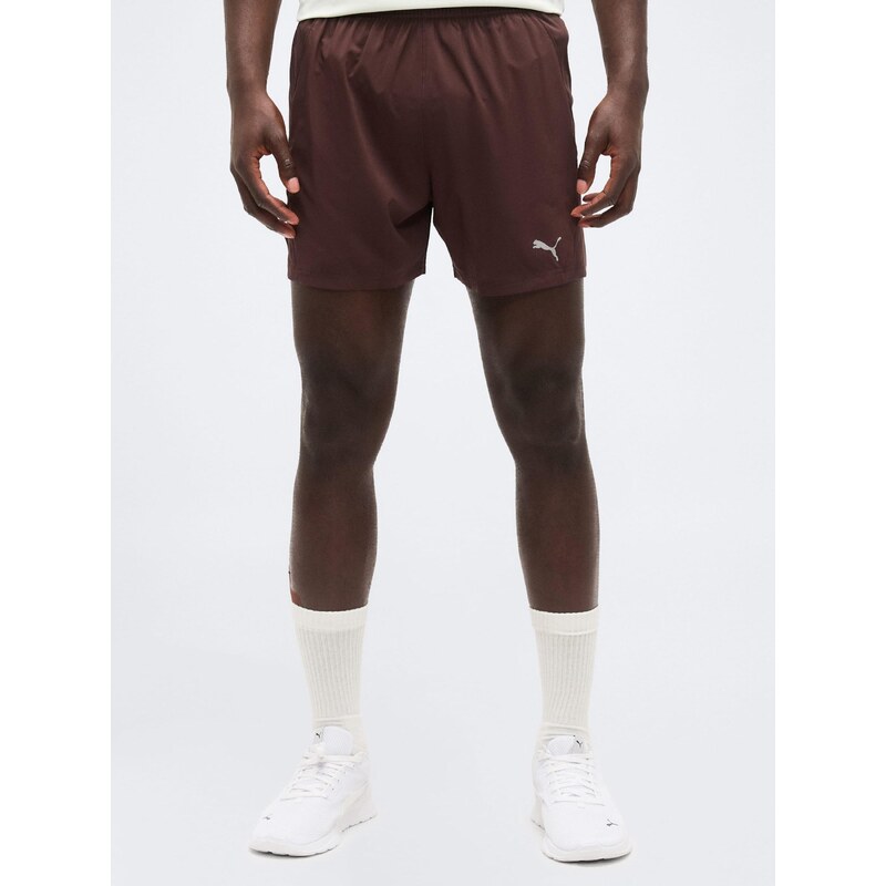 PUMA Sportovní kalhoty 'VELOCITY 5' rezavě hnědá