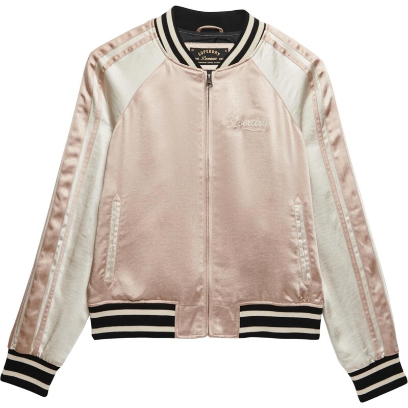 Superdry & Co Přechodná bunda Suikajan béžová / tělová / černá 113339788