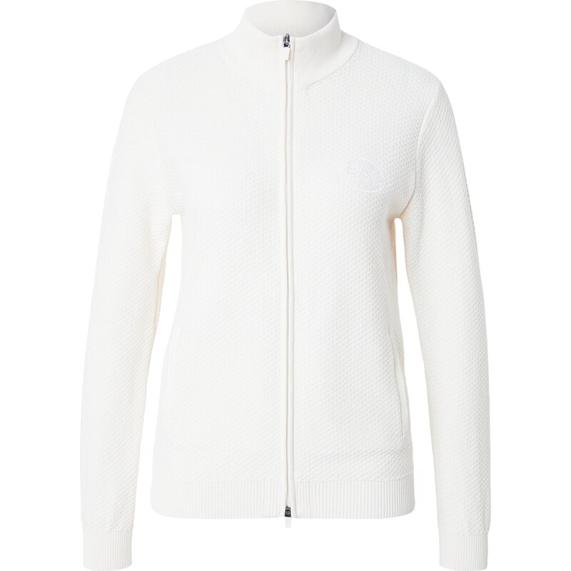EA7 Emporio Armani Kardigan slonová kost 113339913
