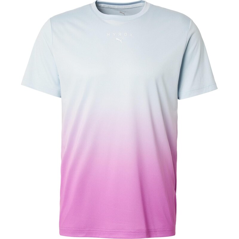 PUMA Funkční tričko PUMA X HYROX světlemodrá / orchidej