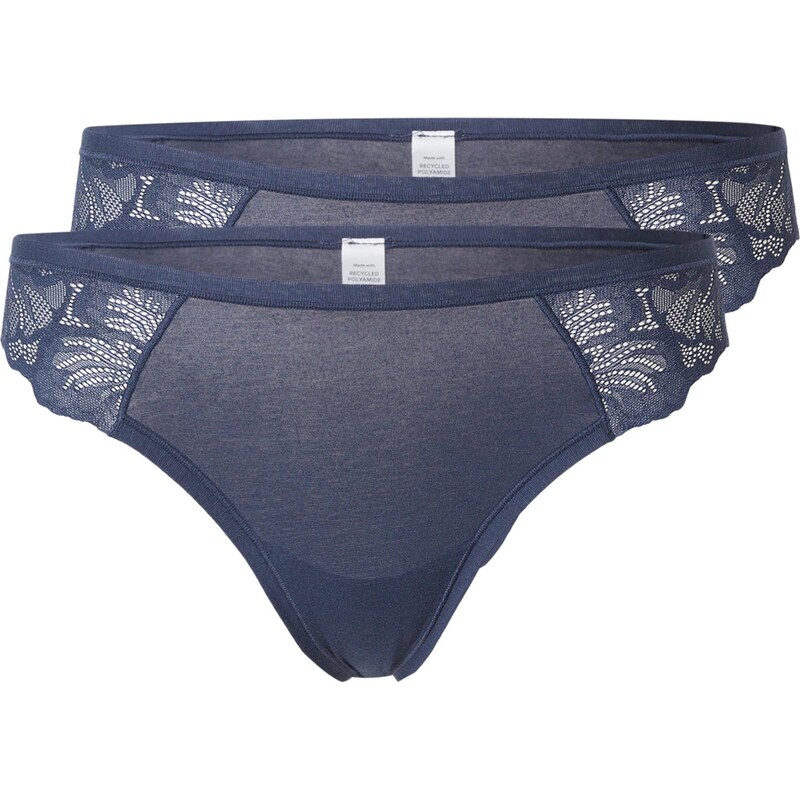Lindex Tanga Blenda námořnická modř 113340089