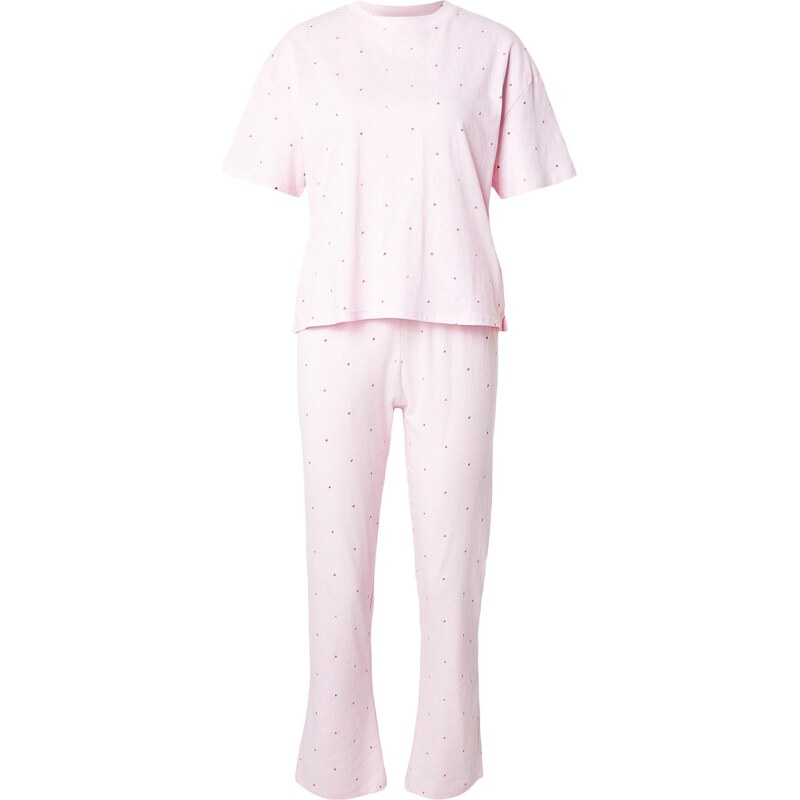 Hunkemöller Pyžamo růžová / červená