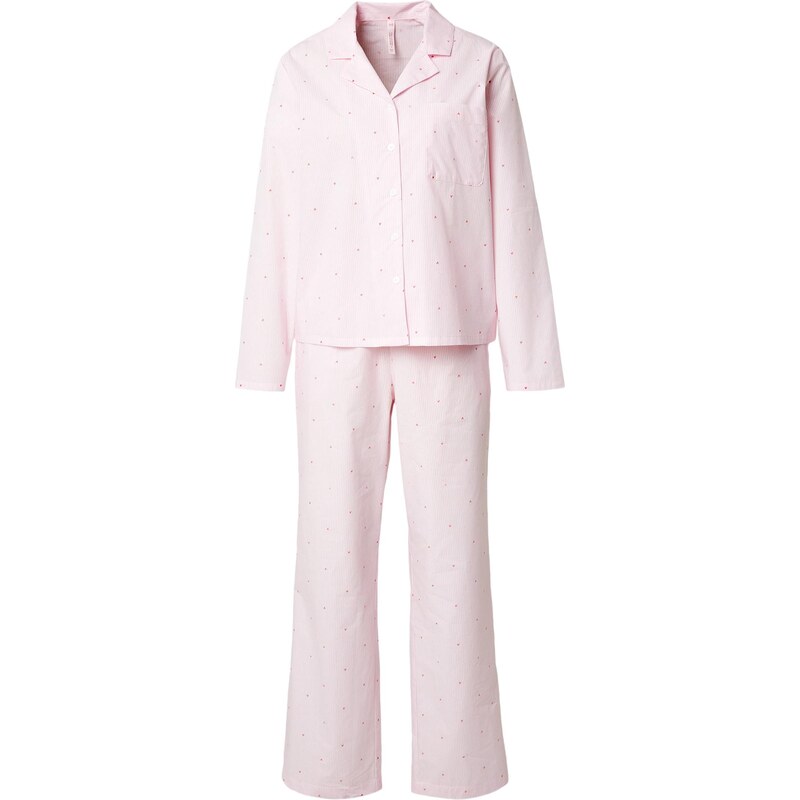 Hunkemöller Pyžamo růžová / světle růžová