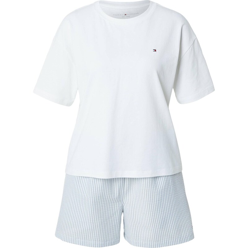 Tommy Hilfiger Underwear Pyžamo světlemodrá / bílá 113340166