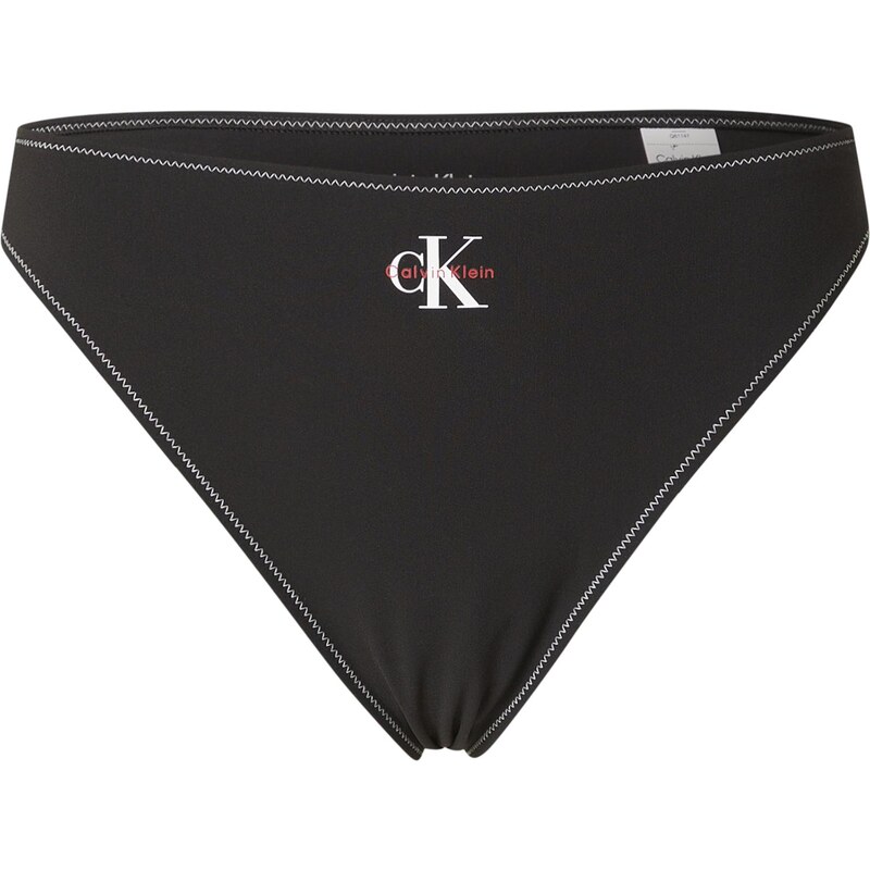 Calvin Klein Swimwear Spodní díl plavek červená / černá / bílá