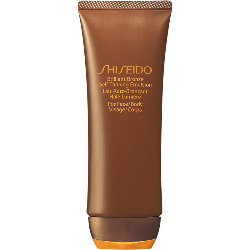 Shiseido Brilliant Bronze Self-Tanning Emulsion Samoopalovací mléko 100 ml