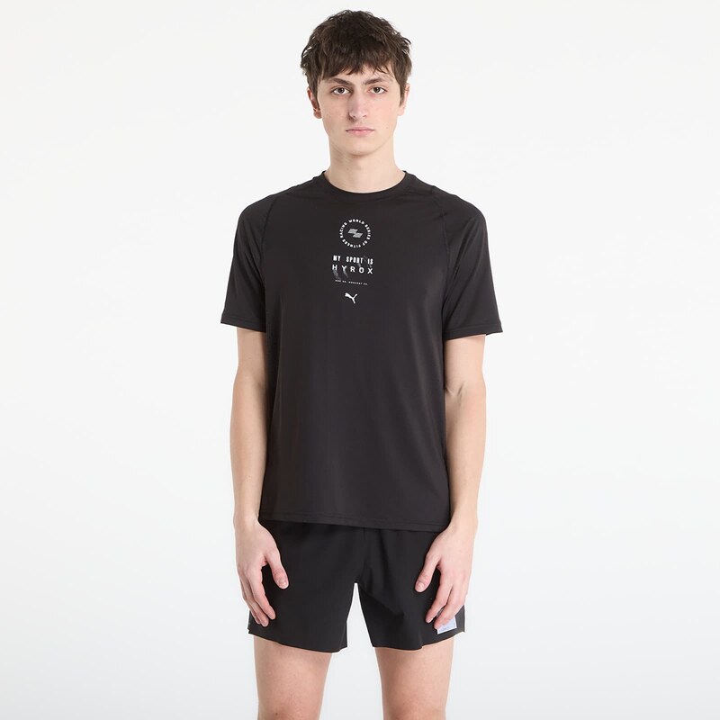 Tričko Puma M Puma x HYROX Dryelite Tee Puma Black M