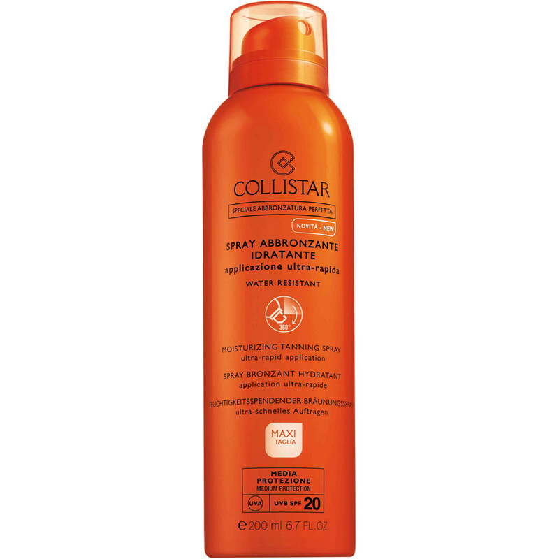 Collistar Colliksar Moiksurizing Tanning Spray SPF 20 Opalovací sprej 200 ml