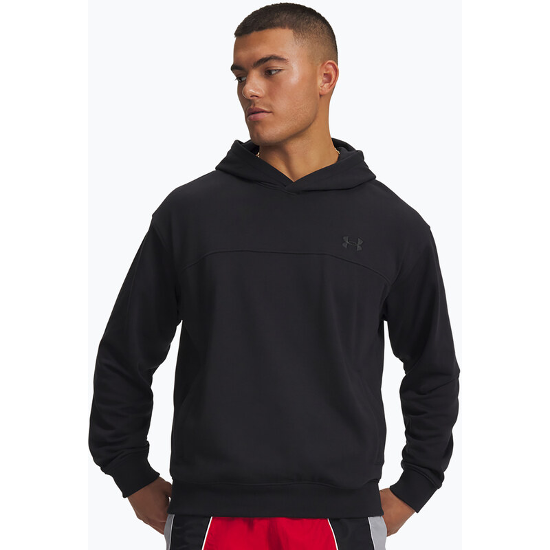 Pánská mikina Under Armour Rival LW Hoodie black/black