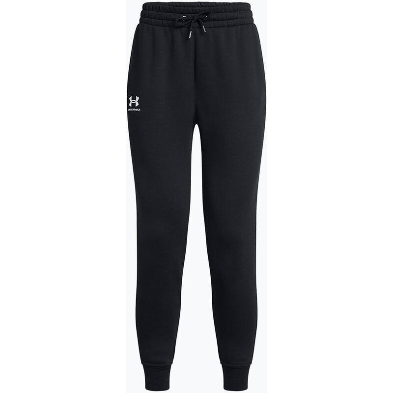 Dámské kalhoty Under Armour Icon Fleece Jogger black/black/white