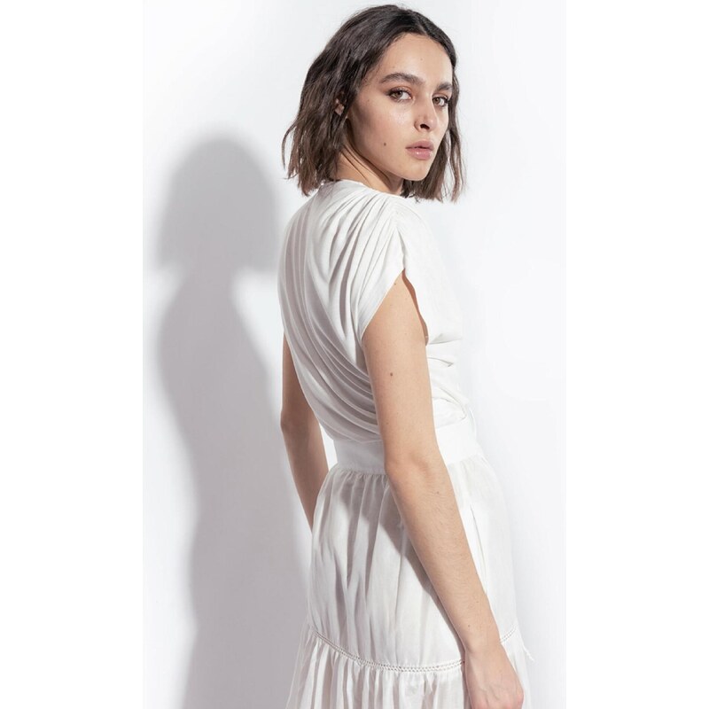 Pinko Dámská elegantní sukně s krajkou