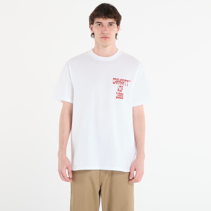 Tričko Carhartt WIP S/S Blocks T-Shirt UNISEX White S