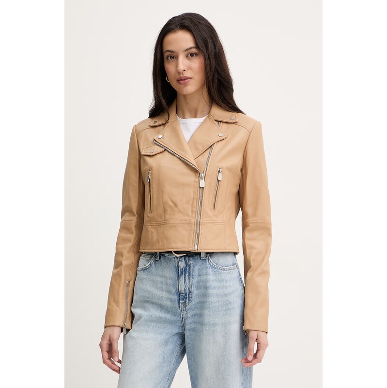 Kožená bunda Pinko 113357073