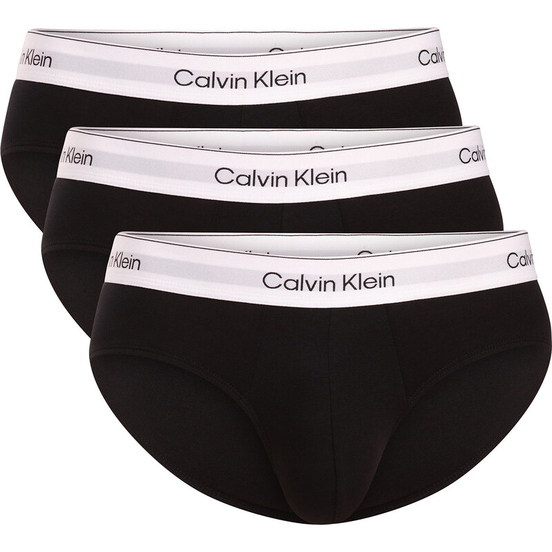 3PACK pánské slipy Calvin Klein černé (NB4388-UB1) 114404428
