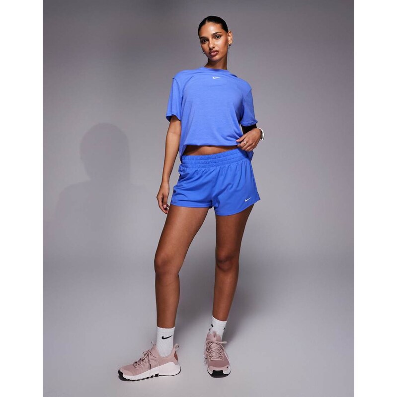 Nike Training Nike One Training Dri-FIT mid rise 3 inch shorts