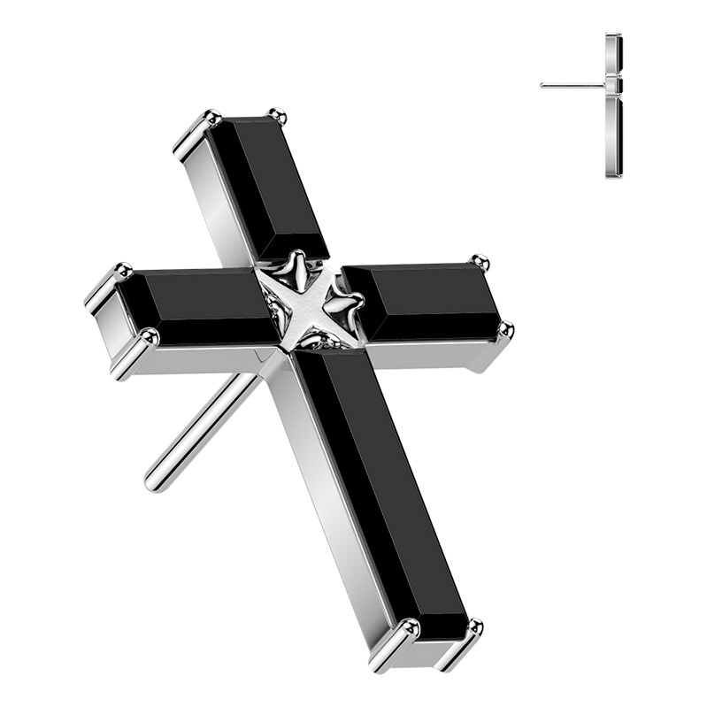 Atreya Titanová bezzávitová koncovka Cross