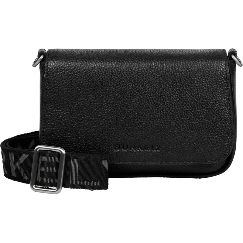 Dámská crossbody kožená kabelka Burkely Ava - černá 114825012