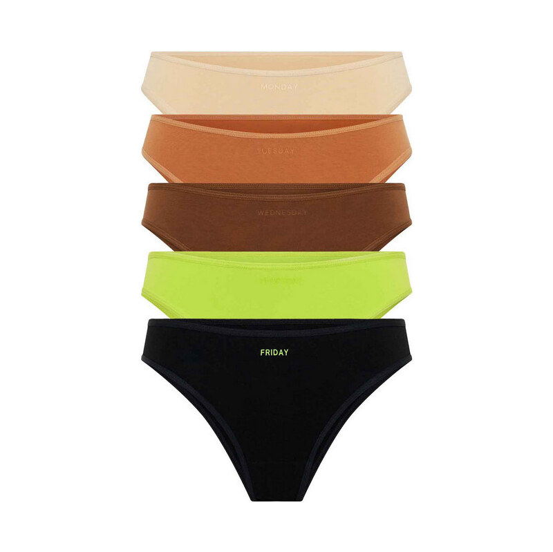5PACK dámské kalhotky Modibodi Basic Brazilian (5DKMBB)