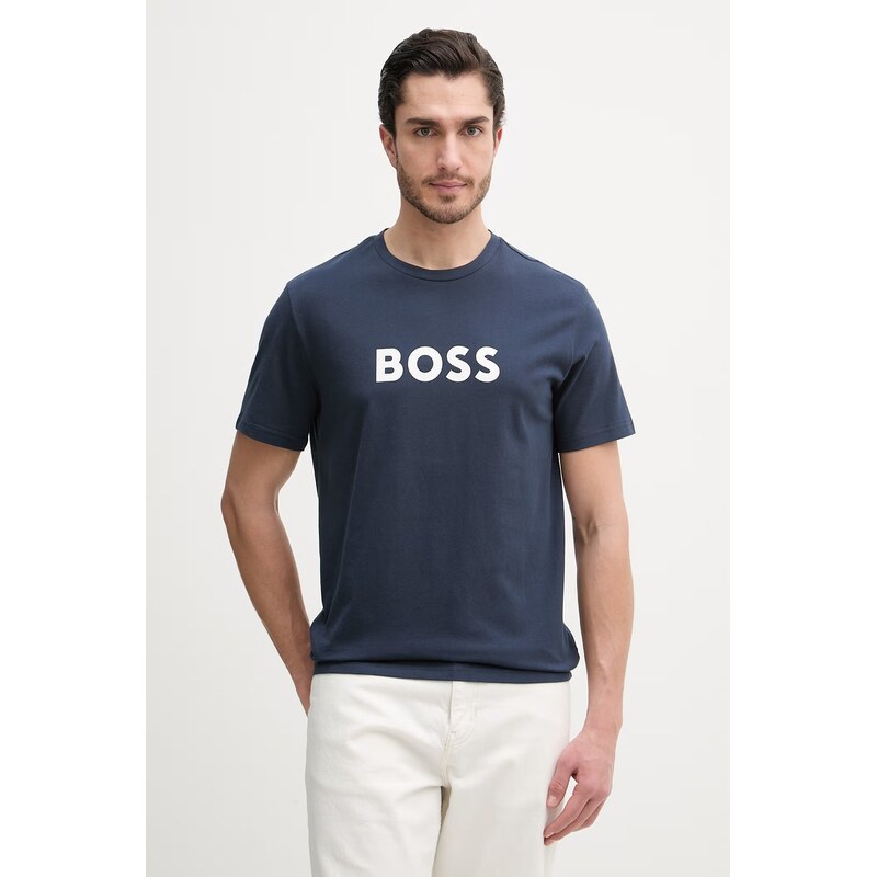 BOSS pánský bavlněný T-Shirt RN