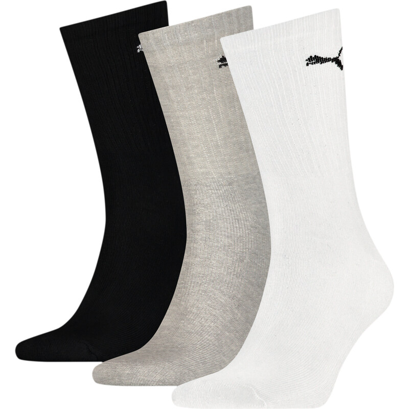 PUMA Unisex Sport Crew Lightweight Socks 3 Pack 114219809