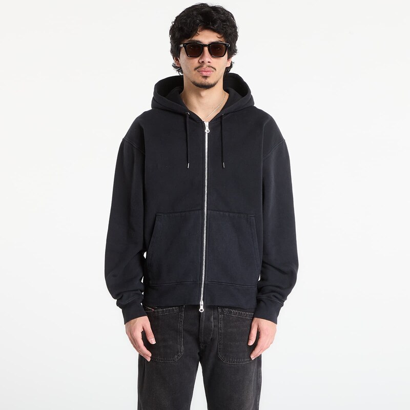 Mikina OUR LEGACY Rascal Hood Washed Black Star Fleece 50
