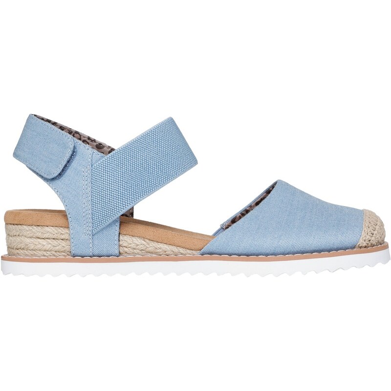 Skechers Ženy BOBS Desert Kiss - Sun Shining Shoes v Modrý,