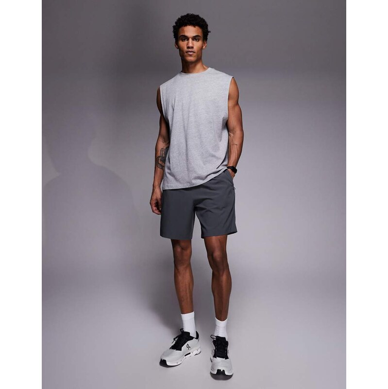4505 Icon 7 inch quick dry training shorts with zip pockets in