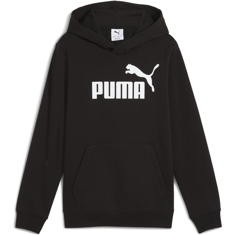 PUMA Mikina ESS No. 1 černá / bílá