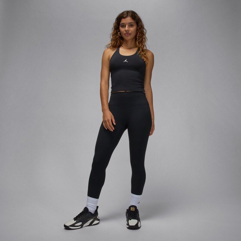 Jordan Sport Womens Dri-FIT High-Waisted Leggings BLACK/WHITE